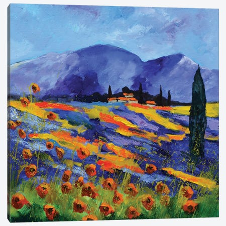 Provence Canvas Print #LDT316} by Pol Ledent Canvas Art Print