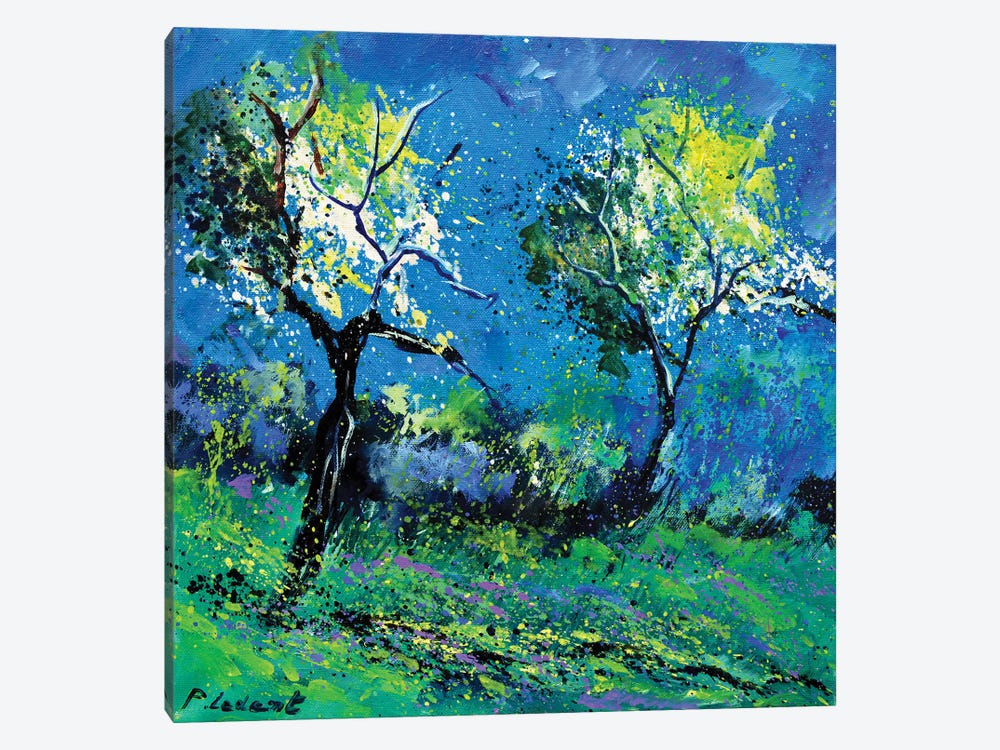 Two Trees Before The Storm by Pol Ledent 1-piece Canvas Art