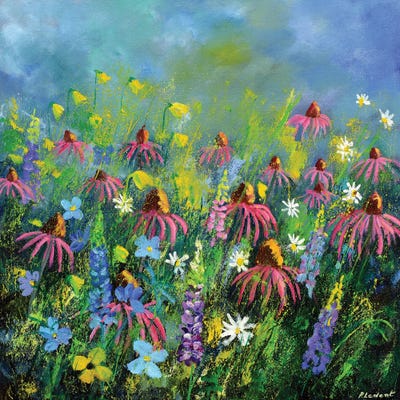 Rudbeckias by Pol Ledent art print