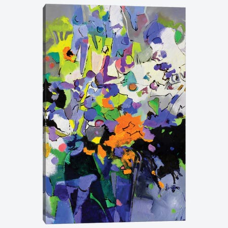 Colourful Abstract Still Life Canvas Print #LDT383} by Pol Ledent Canvas Art Print