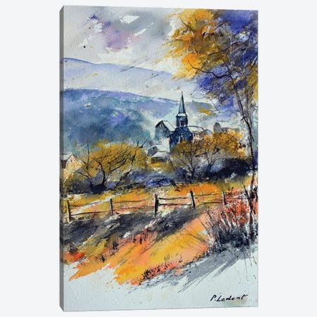 A Place In The Countryside Canvas Print #LDT392} by Pol Ledent Canvas Wall Art