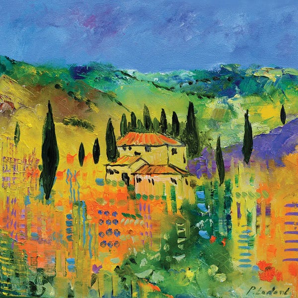 Royal Blue: Tuscan Memory 442021 by Pol Ledent