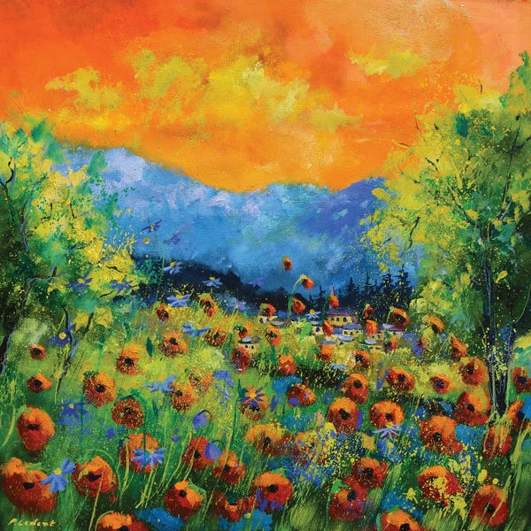 Poppies: Red Poppies by Pol Ledent