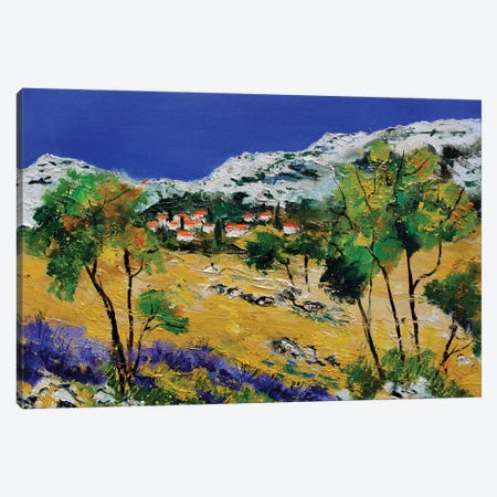 Some Lavender In Provence Canvas Print #LDT403} by Pol Ledent Canvas Art