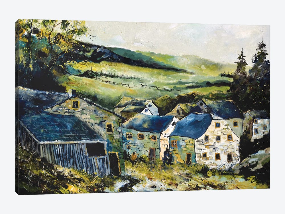 Old Houses In My Countryside by Pol Ledent 1-piece Art Print