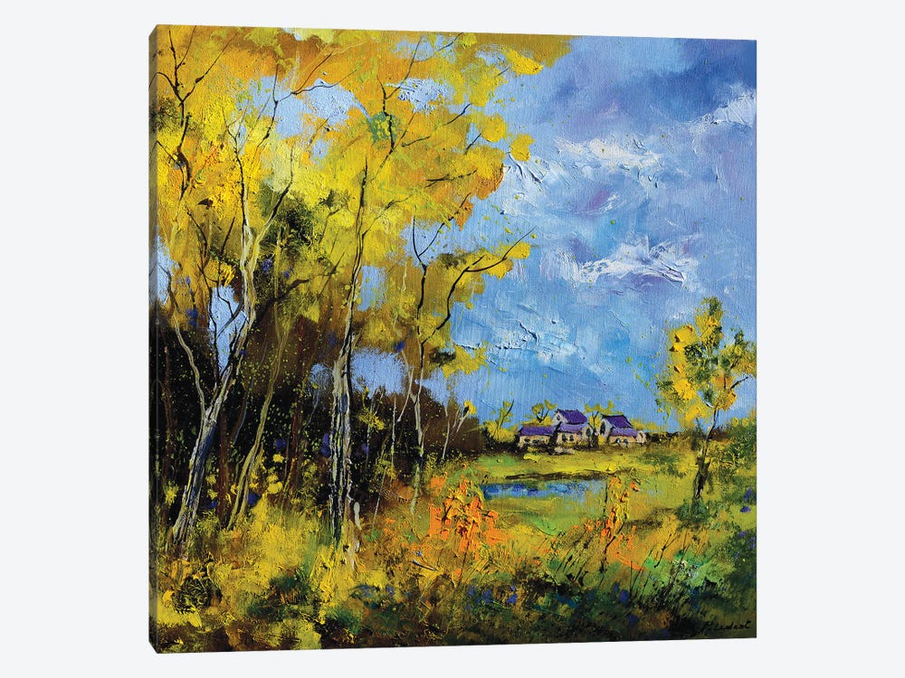 Trees In Spring by Pol Ledent 1-piece Canvas Art