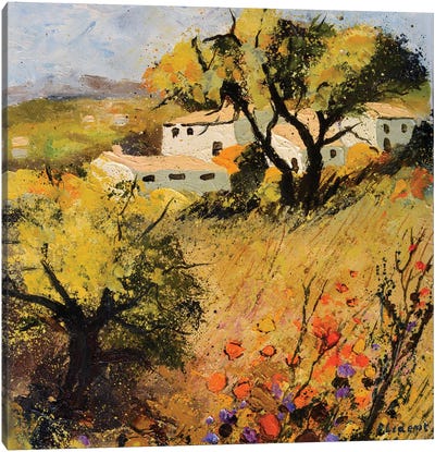 Provence II Canvas Art Print - Village & Town Art