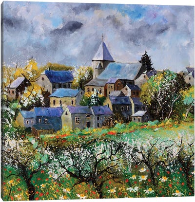 Awagne In Spring Canvas Art Print