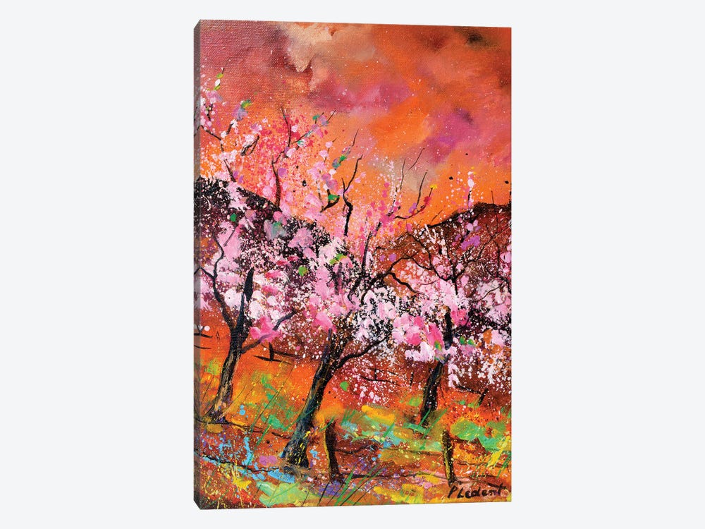 Blooming Cherrytrees by Pol Ledent 1-piece Art Print