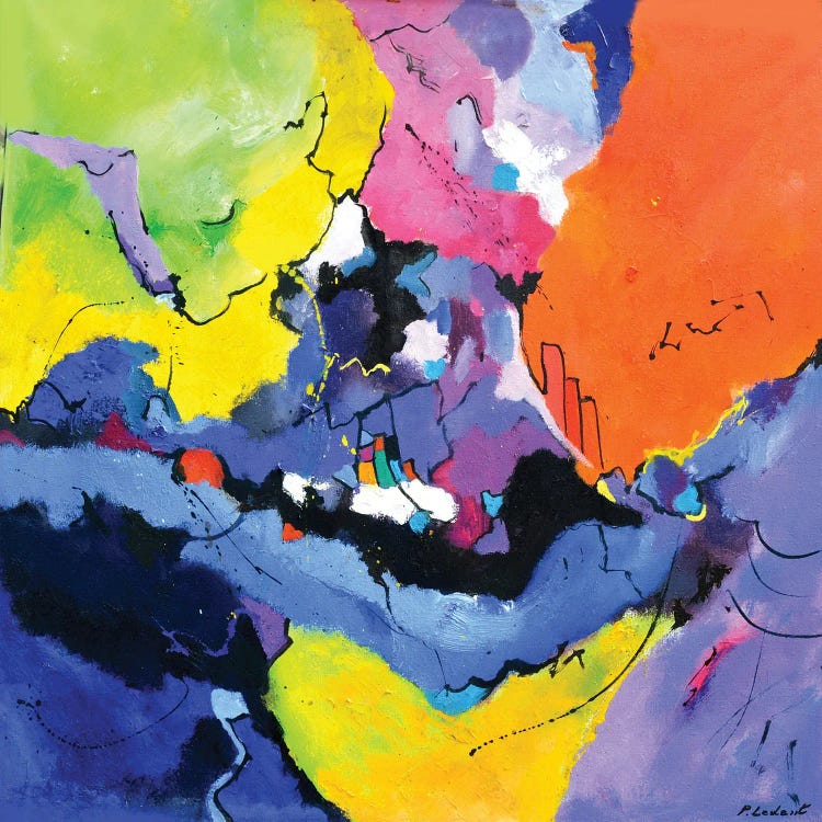 Happy Colours by Pol Ledent wall art