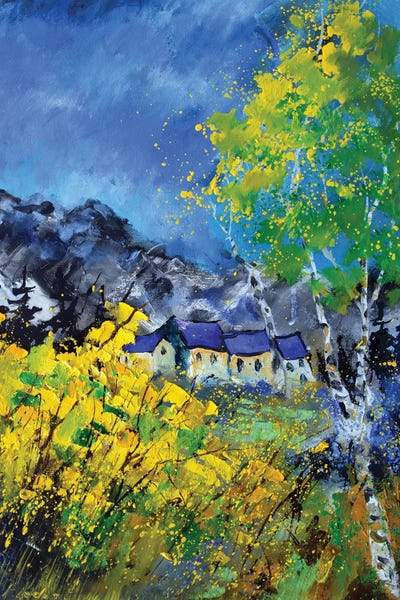 Spring 5622 by Pol Ledent multi panel art