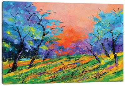 Happy Sunrise Canvas Art Print - Homage to The Fauves