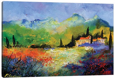 Provence 5422 Canvas Art Print - Countryside Art
