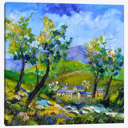 Springtime In My Countryside Canvas Print #LDT509} by Pol Ledent Art Print