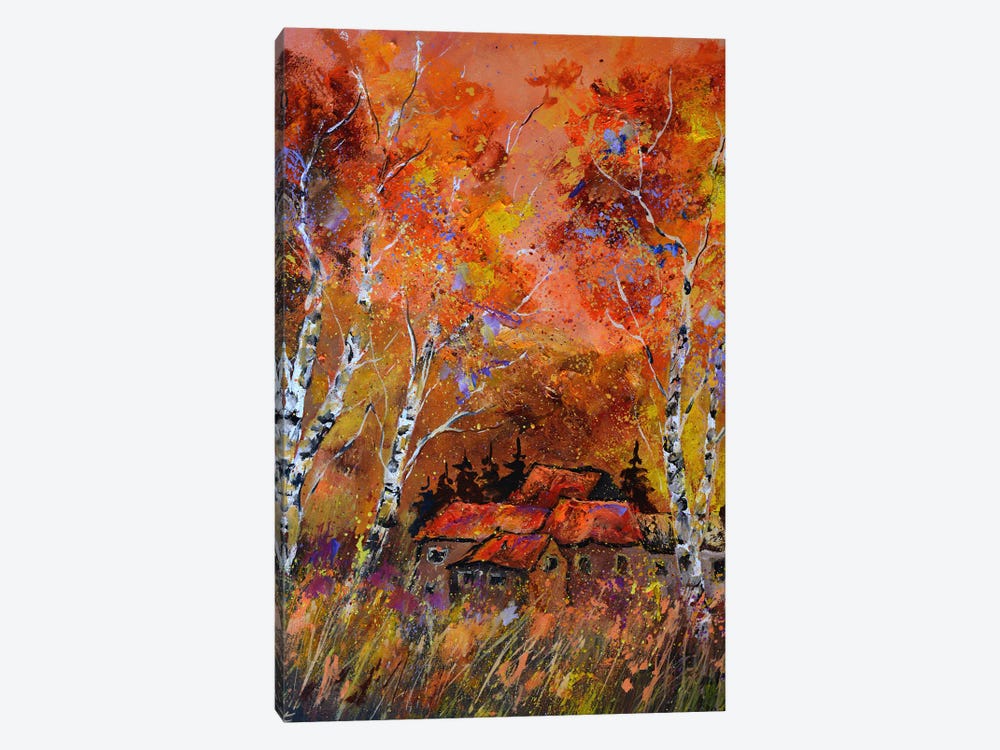Glowing Autumn by Pol Ledent 1-piece Canvas Art Print