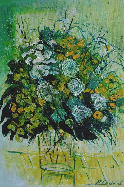 Green Still Life by Pol Ledent canvas print