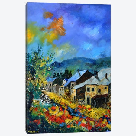 Poppies In My Countryside Canvas Print #LDT518} by Pol Ledent Canvas Art