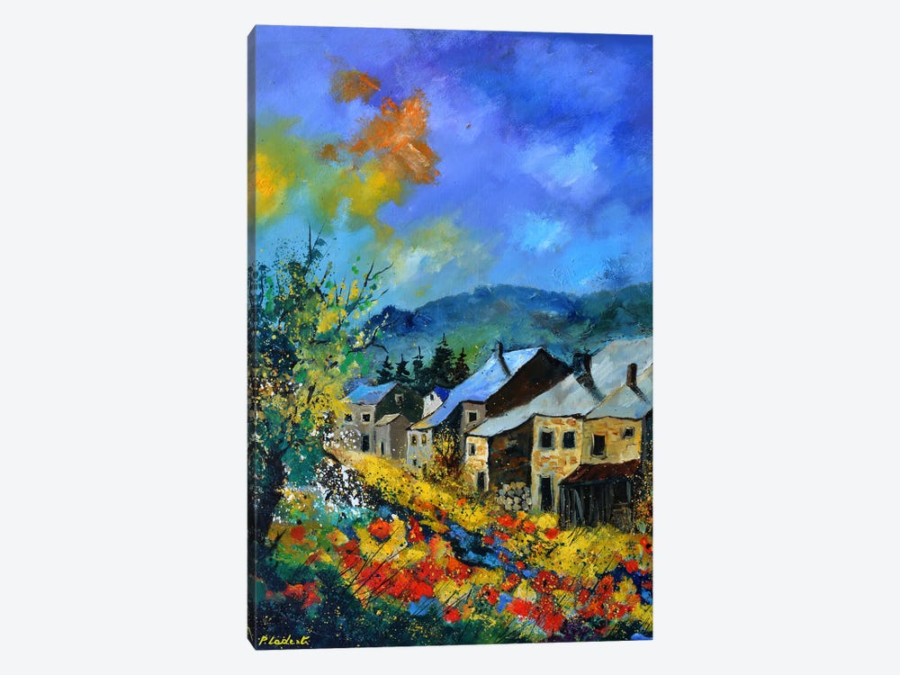 Poppies In My Countryside by Pol Ledent 1-piece Canvas Artwork