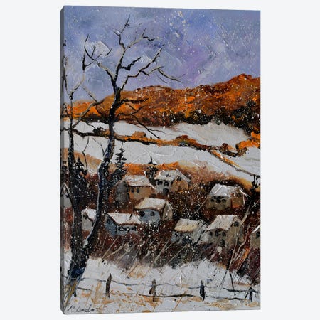 Winter In My Country 56 Canvas Print #LDT524} by Pol Ledent Canvas Wall Art