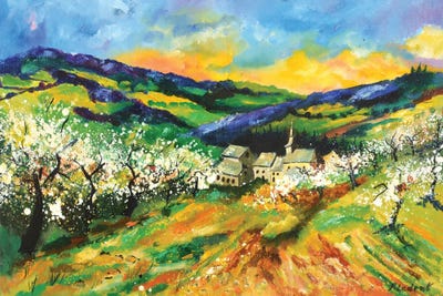 Spring In My Countryside by Pol Ledent art print