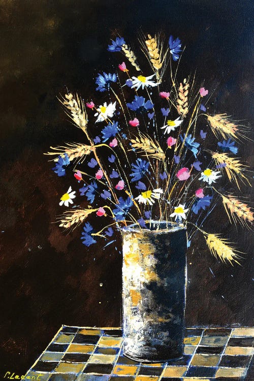 Wild Flowers In A Vase