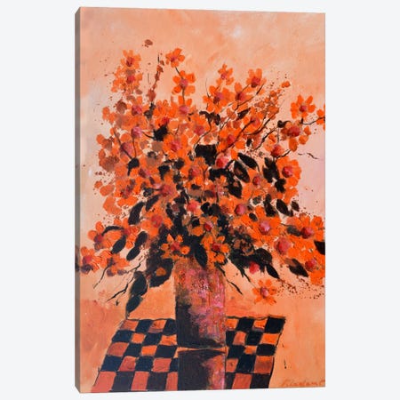 Orange Still Life - 5624 Canvas Print #LDT563} by Pol Ledent Canvas Art Print
