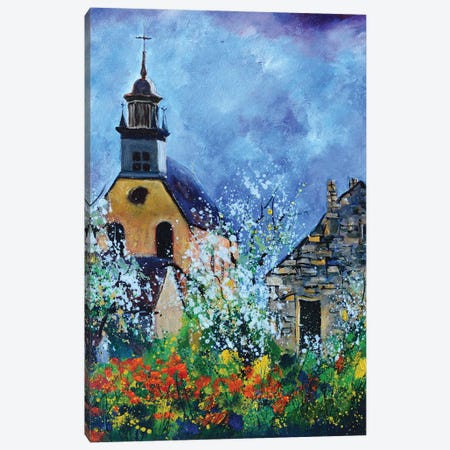 Spring in Foy Canvas Print #LDT64} by Pol Ledent Canvas Wall Art