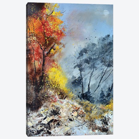 End of Autumn Canvas Print #LDT70} by Pol Ledent Canvas Wall Art