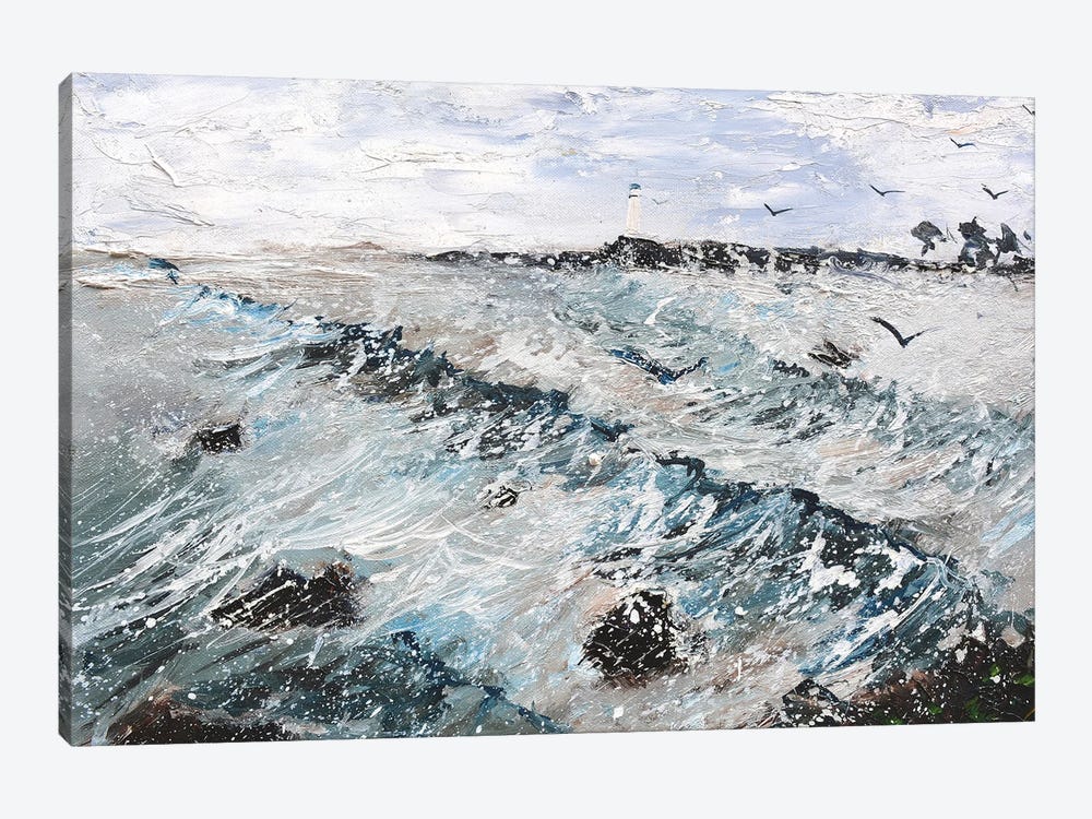 A rough wave by Pol Ledent 1-piece Canvas Artwork