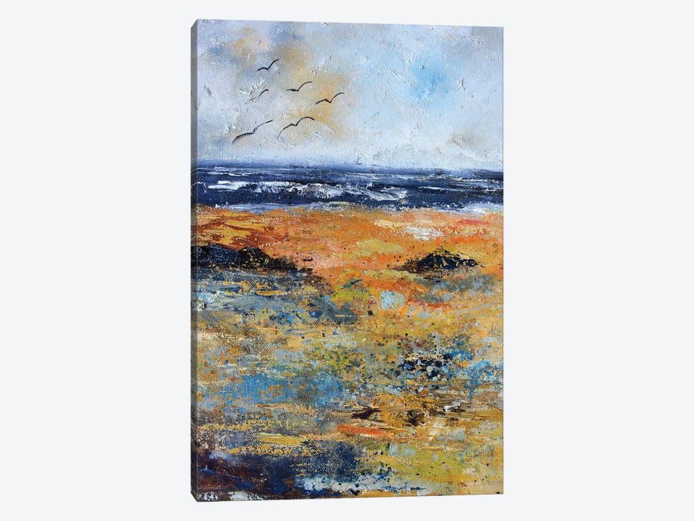 Seashore at the North sea by Pol Ledent 1-piece Canvas Wall Art