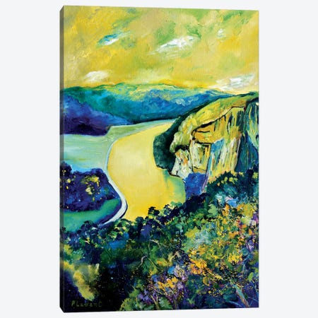 Yellow River Canvas Print #LDT9} by Pol Ledent Canvas Artwork