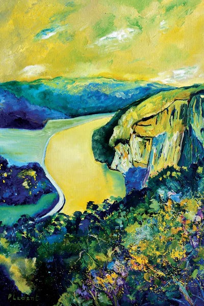 Cliffs: Yellow River by Pol Ledent