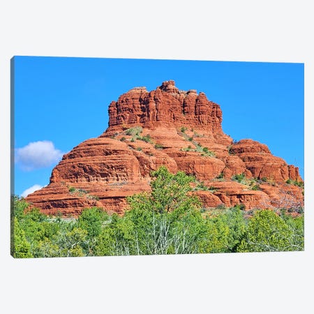 Bell Tower In Sedona Arizona Canvas Print #LDY207} by Laura D Young Canvas Artwork