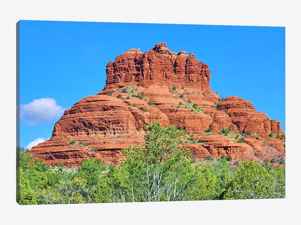 Bell Tower In Sedona Arizona by Laura D Young 1-piece Canvas Artwork