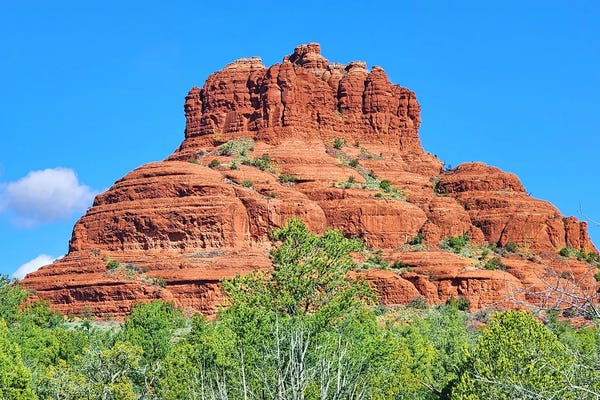 Laura D Young: Bell Tower In Sedona Arizona by Laura D Young