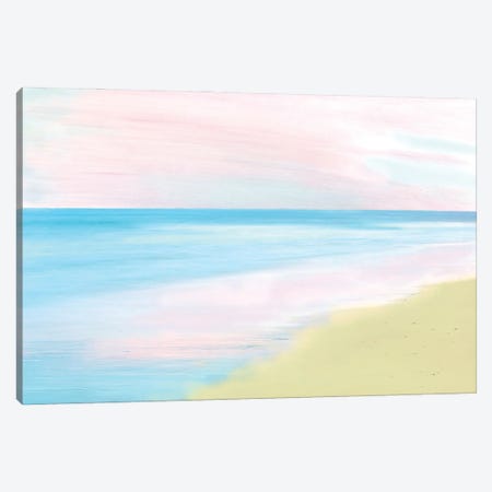 Just The Ocean Canvas Print #LDY66} by Laura D Young Canvas Print