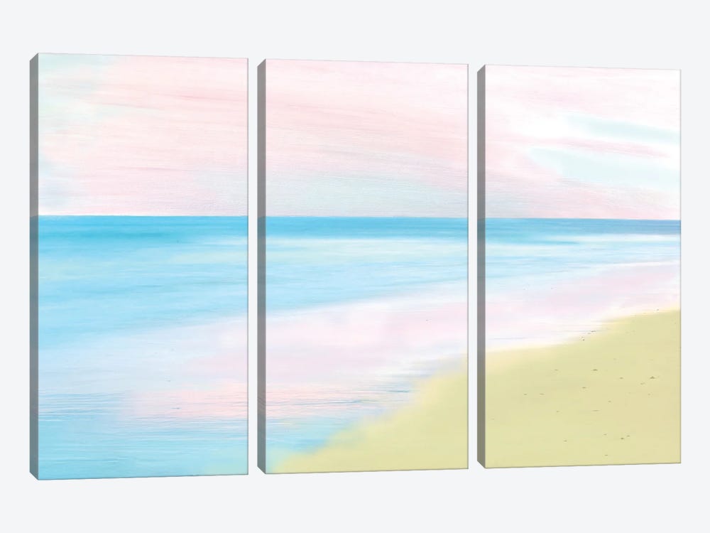Just The Ocean by Laura D Young 3-piece Art Print