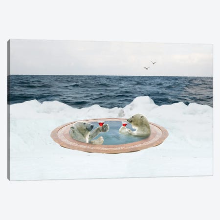 Polar Spa Canvas Print #LDZ76} by Lund Roeser Canvas Art Print