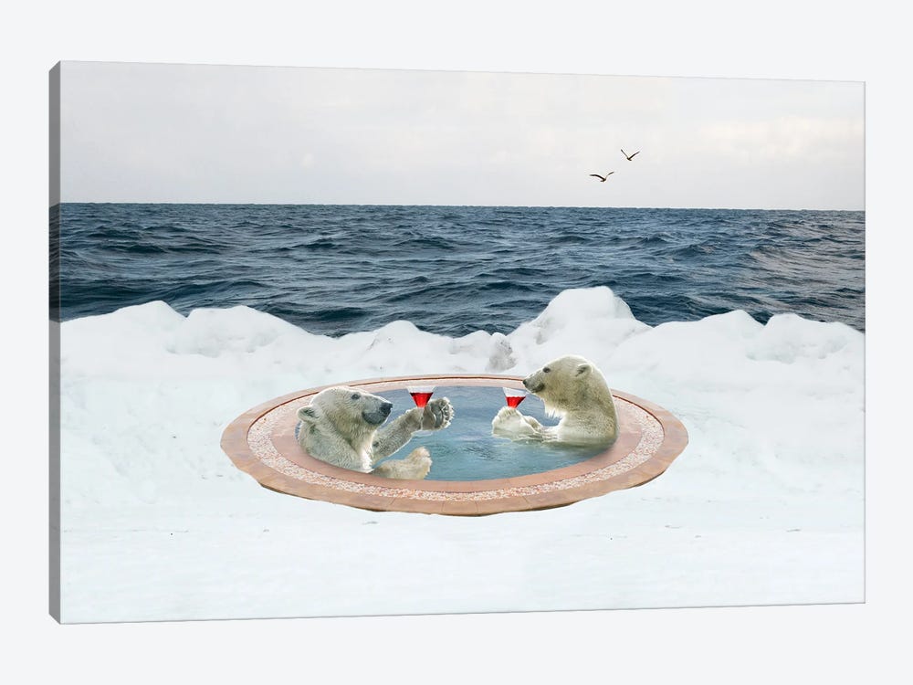 Polar Spa by Lund Roeser 1-piece Canvas Artwork
