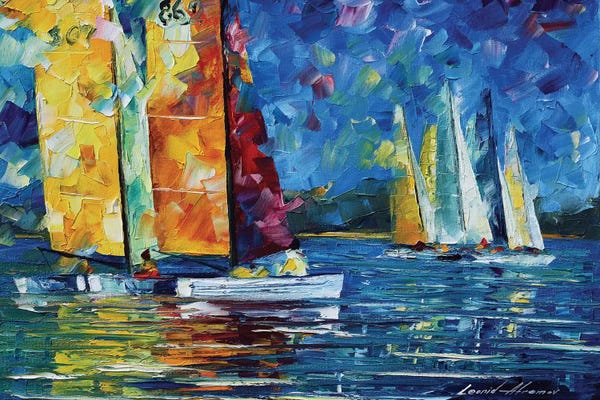 Leonid Afremov: Close Encounter Ver. II by Leonid Afremov
