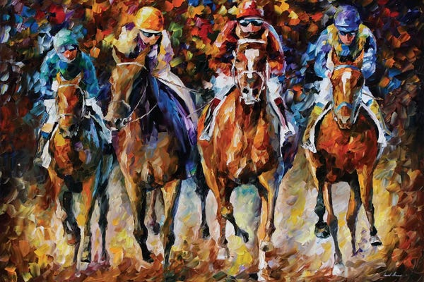 By Land: Follow The Leader by Leonid Afremov