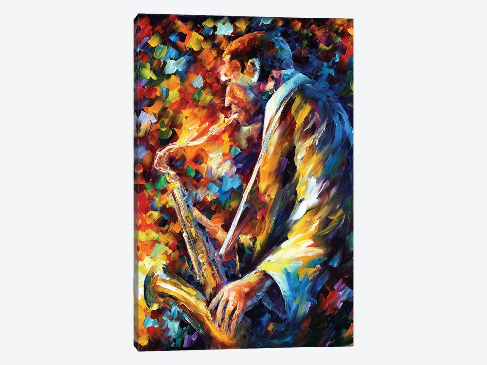 John Coltrane I by Leonid Afremov 1-piece Canvas Wall Art