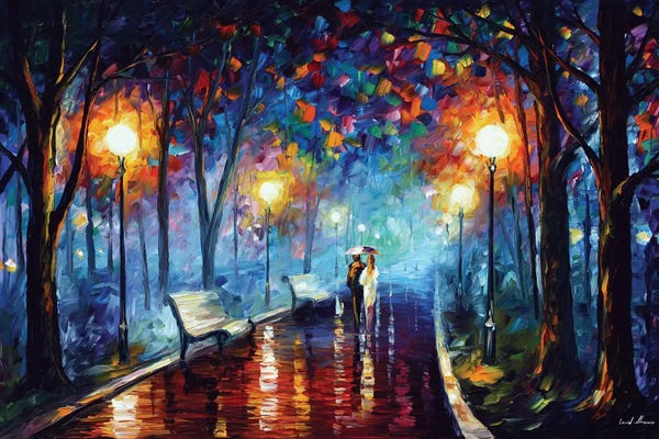 Smalt: Misty Mood by Leonid Afremov