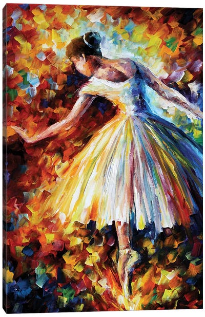 Surrounded By Music Canvas Art Print - Leonid Afremov