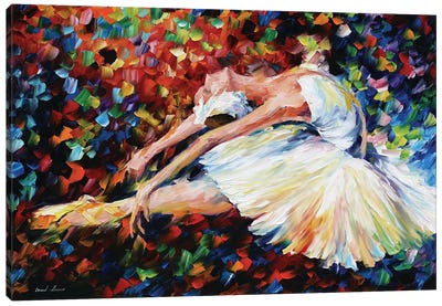 Thrill Canvas Art Print - Ballet Art