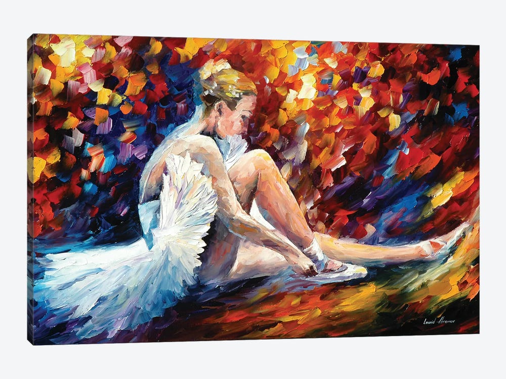 Young Ballerina by Leonid Afremov 1-piece Canvas Artwork
