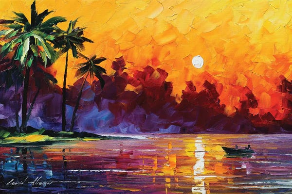 Leonid Afremov: After The Rain by Leonid Afremov