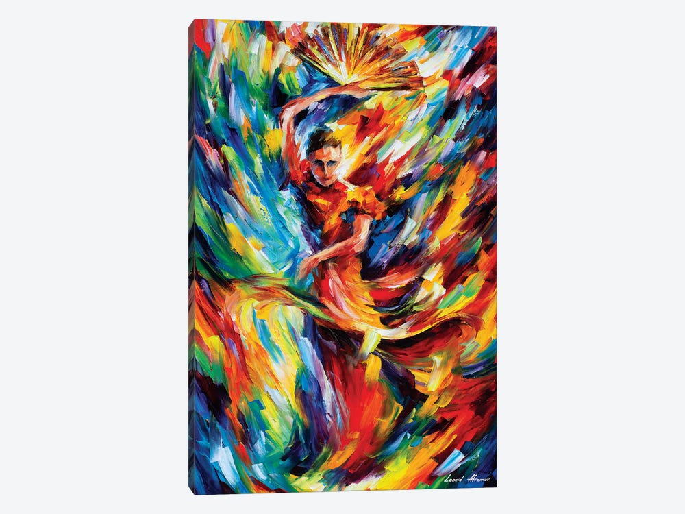Flamenco by Leonid Afremov 1-piece Canvas Wall Art