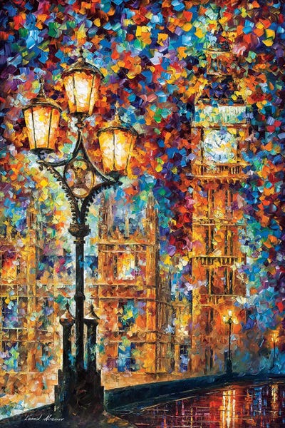 Leonid Afremov: London's Dreams by Leonid Afremov