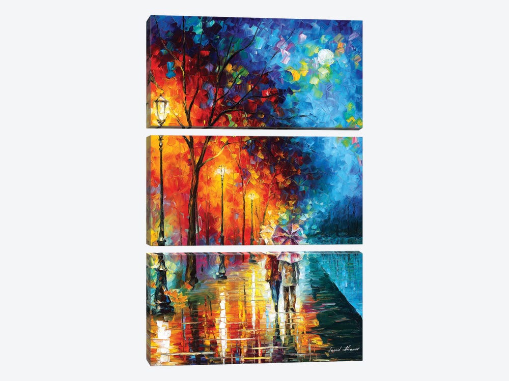 Love By The Lake by Leonid Afremov 3-piece Art Print